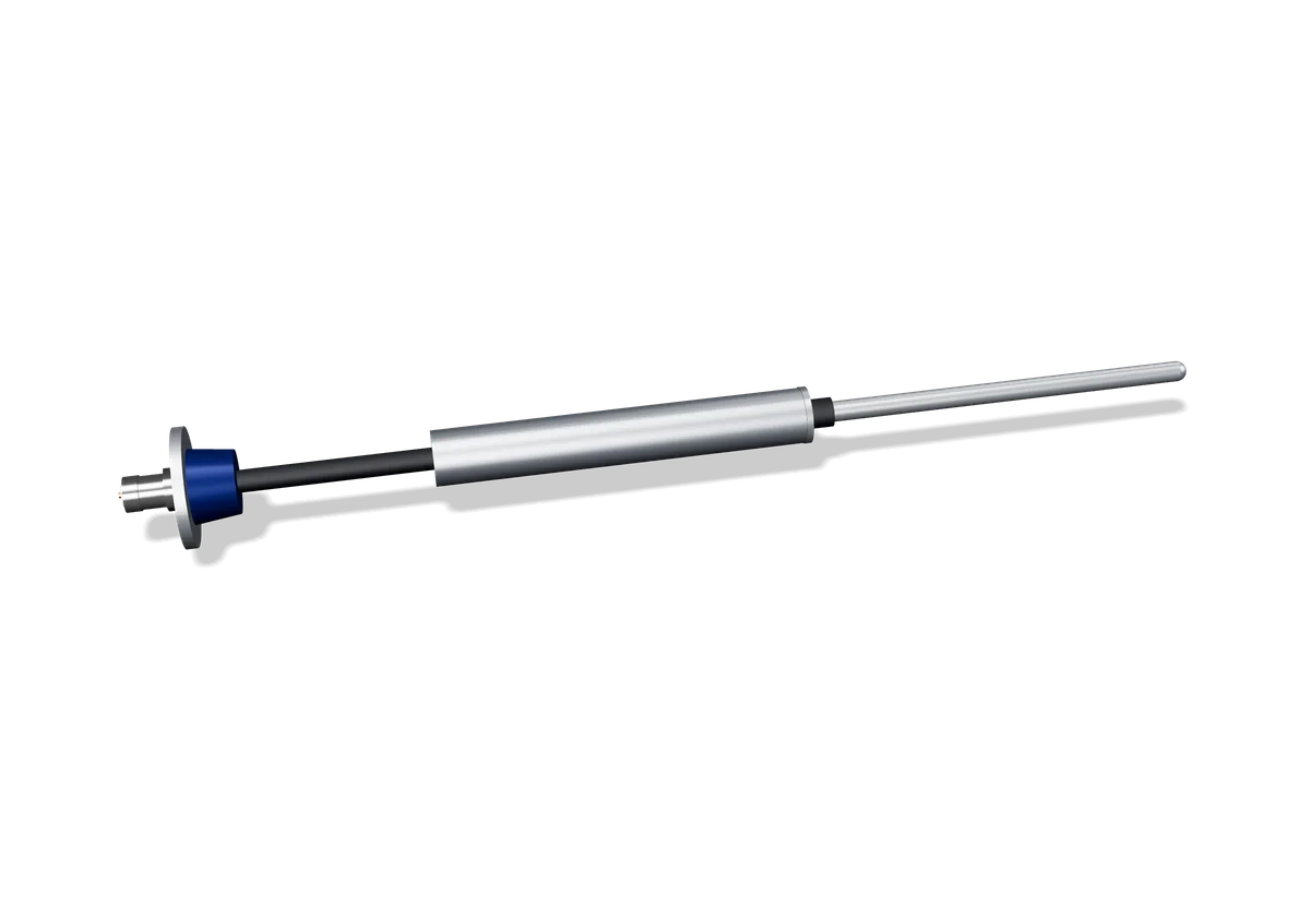 3D render of coaxial sleeve dipole antenna